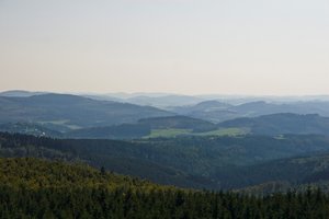 Blick auf den Arnsberger Wald. Foto: Zweckverband Naturpark Arnsberger Wald 