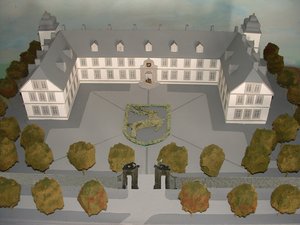 Grafische Darstellung vom Schloss Hirschberg - Foto: D. Bräutigam