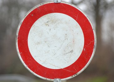 Symbolfoto Straßensperrung. Foto: Thomas Weinstock/Kreis Soest