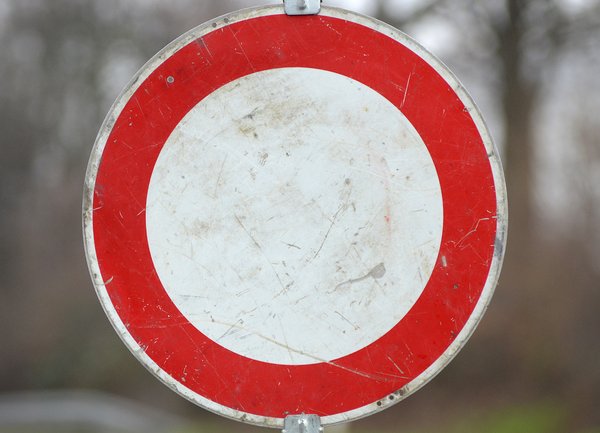 Symbolfoto Straßensperrung. Foto: Thomas Weinstock/Kreis Soest