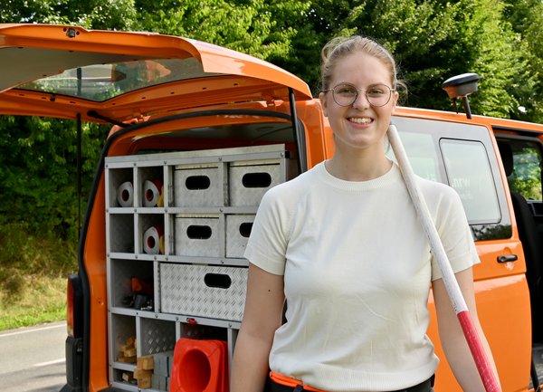 Auszubildende Johanna Grae