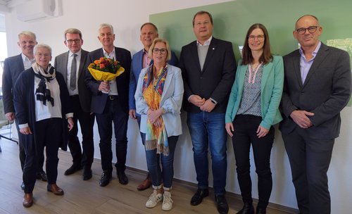 Mit Dank verabschiedet 