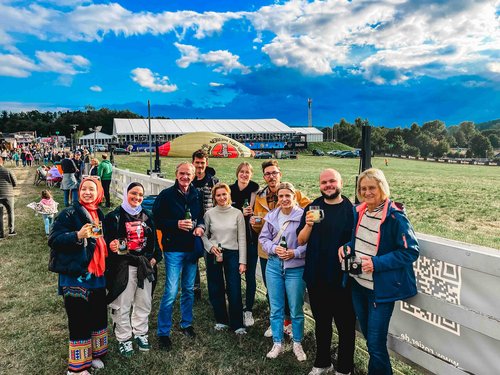 Besuch der Montgolfiade