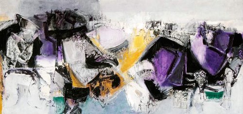 Das Gemälde „ohne Titel“ von Paul Werth entstand im Jahr 1972 und ziert heute das Sitzungszimmer 1. Foto: Kreis Soest/Weinstock Das Gemälde „ohne Titel“ von Paul Werth entstand im Jahr 1972 und ziert heute das Sitzungszimmer 1. Es ist im Stil des Informel gemalt, der keineswegs typisch für Werth war. Seine Leidenschaft galt der Karikatur. Erst spät wechselte er zur abstrakten Malerei im Informel-Stil. Dem 1912 in Soest geborenen Künstler lagen Ruhm und kommerzielle Interessen fern, so dass er viele seiner Werke unsigniert verschenkte. Der Autodidakt starb 1977 an den Folgen eines Unfalls in seinem Atelier in Soest. Foto: Kreis Soest/Weinstock