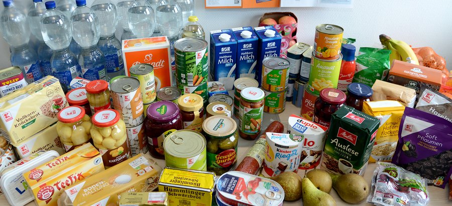 Lebensmittel als Notvorrat. Foto: Birgit Kalle/Kreis Soest