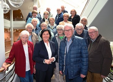 Besuch bei Landrätin Eva Irrgang