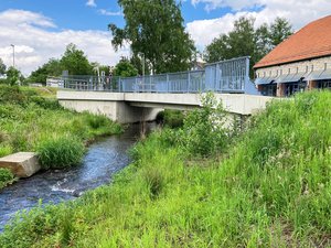 Brücke über die Wäster an der Stütingsmühle in Warstein-Belecke. Foto: Jan Grosser/Kreis Soest Brücke über die Wäster an der Stütingsmühle in Warstein-Belecke. Foto: Jan Grosser/Kreis Soest