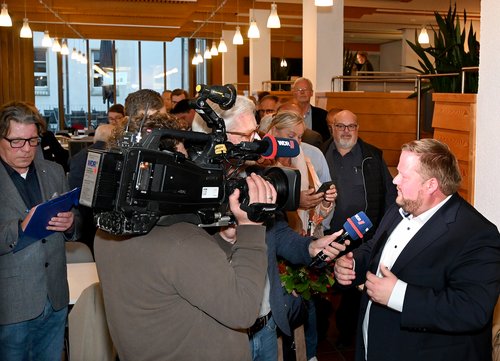 Großes Medieninteresse