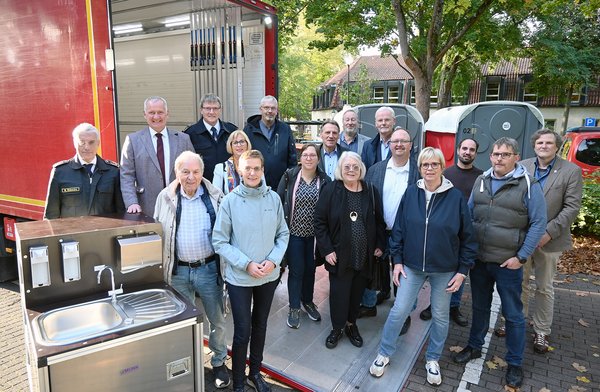 Neuer Gerätewagen für Betreuung, Sanitär und Hygiene Neuer Gerätewagen für Betreuung, Sanitär und Hygiene