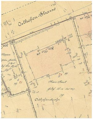 Stückvermessungsriss. Foto: Kreis Soest