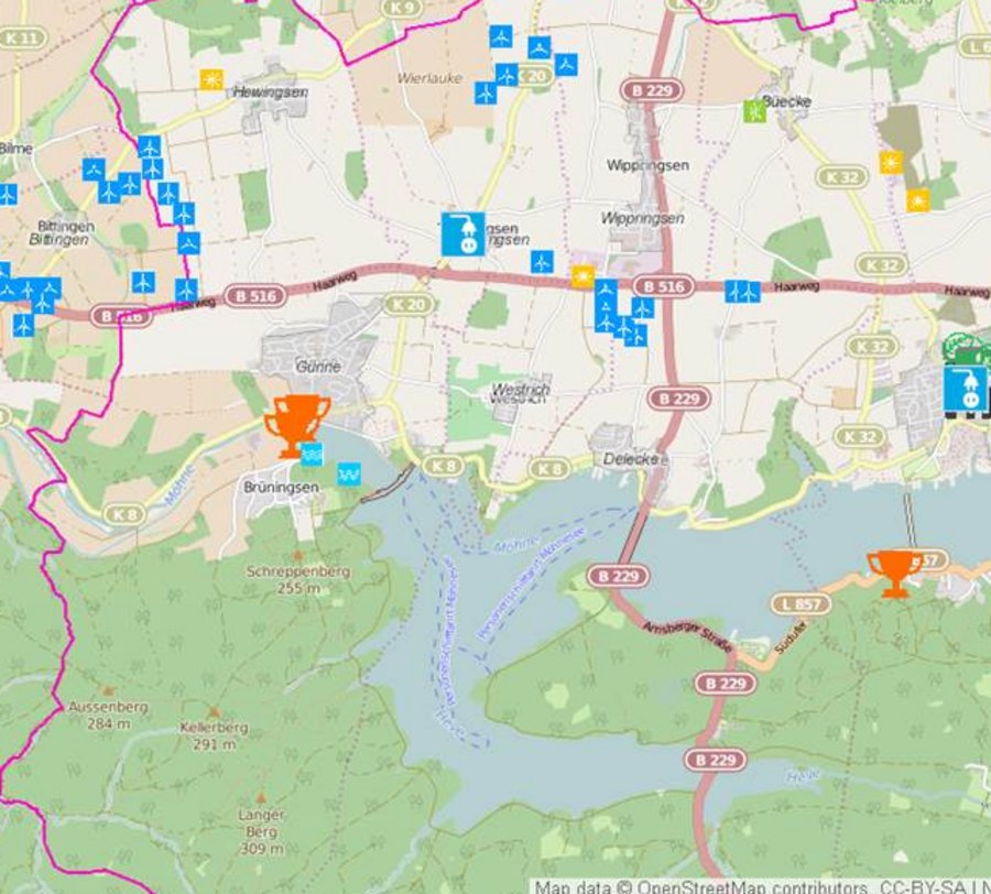 Energie- und Klimaschutzkarte
