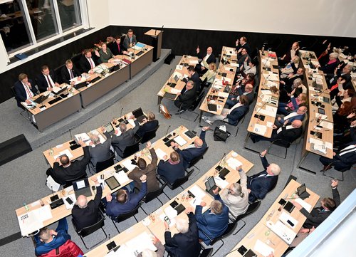 Kreistag konstituiert Kreistag konstituiert