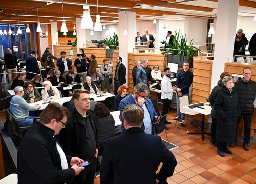 Wahlstudio im Kreishaus Wahlstudio im Kreishaus