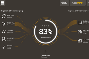 So sieht der Energiemonitor aus. Screenshot: Julian Richter/Kreis Soest