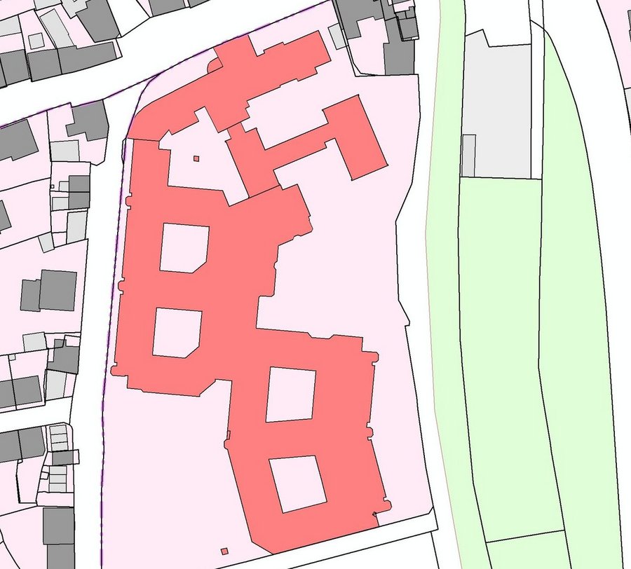 Ausschnitt aus der Katasterkarte. Foto: Kreis Soest/GIS