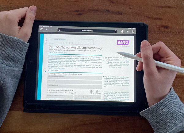 Schritt für Schritt zur Förderung