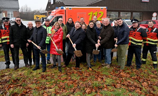 Symbolischer Spatenstich Symbolischer Spatenstich