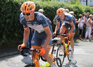 Radrennfahrer. Foto: Uwe Nutsch