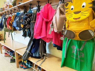 Zufrieden mit Betreuung