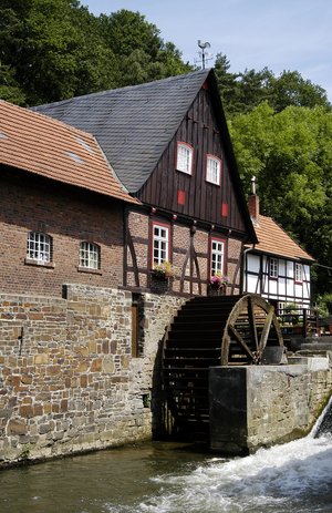 Wassermühle in Warstein-Niederbergheim - Foto: Thomas Weinstock / Kreis Soest